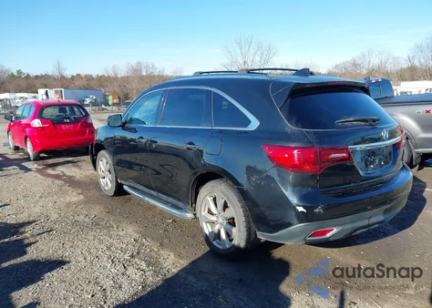 2015 Acura Mdx Advance Pkg W/Entertainment Pkg from USA, damaged, VIN 5FRYD4H85FB014722